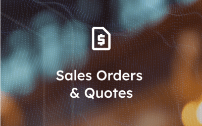Sales Orders & Quotes