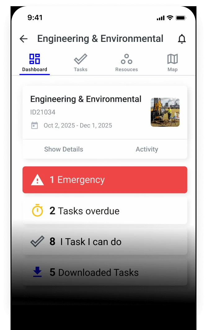 OpsReady-Environmental Services Mobile App