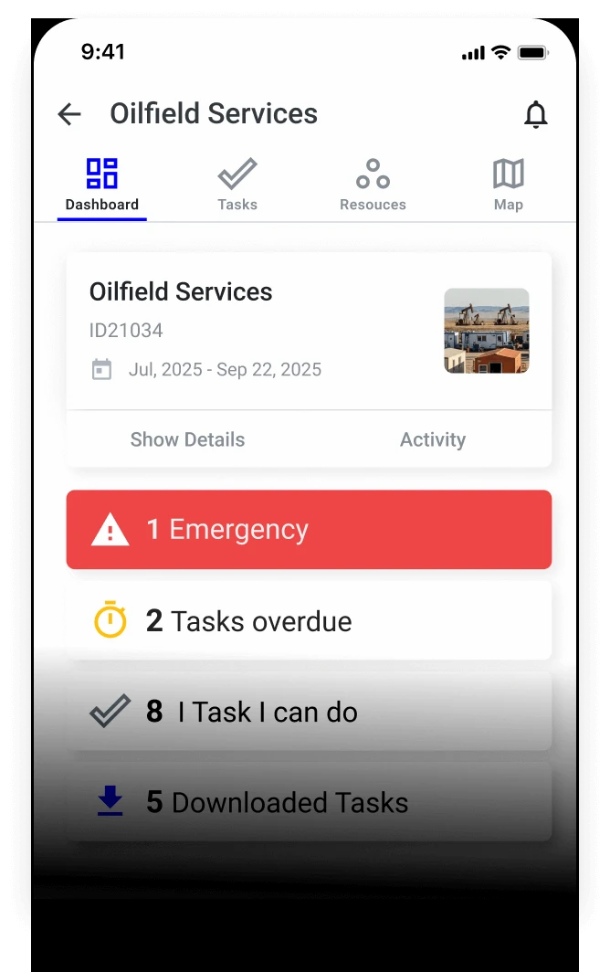 OpsReady-OieField Services Mobile App