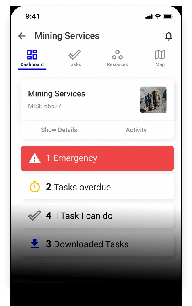 App Animation- Mining Services