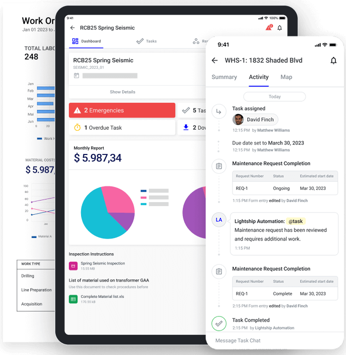 Automate standard processes and reporting